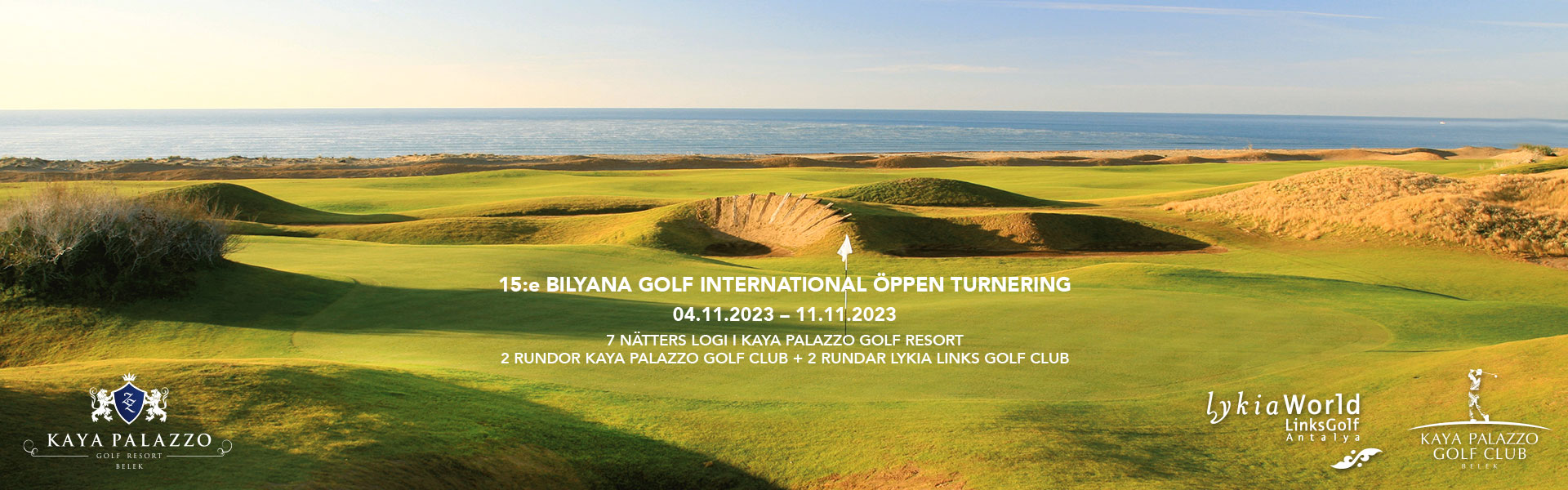 Bilyana Golf - 15Th BILYANA GOLF INTERNATIONELL TURNERING